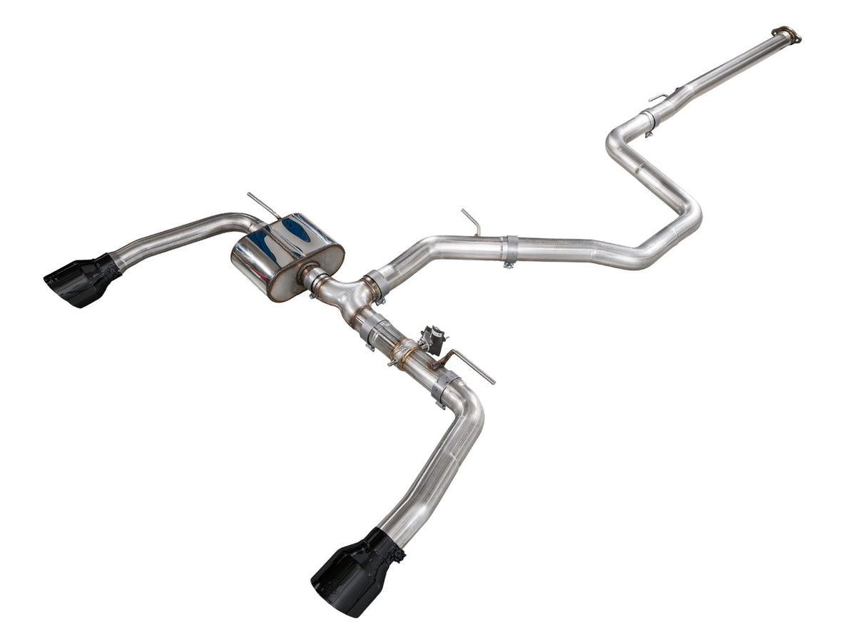 AWE SwitchPath™ Exhaust for Elantra N - Diamond Black Tips