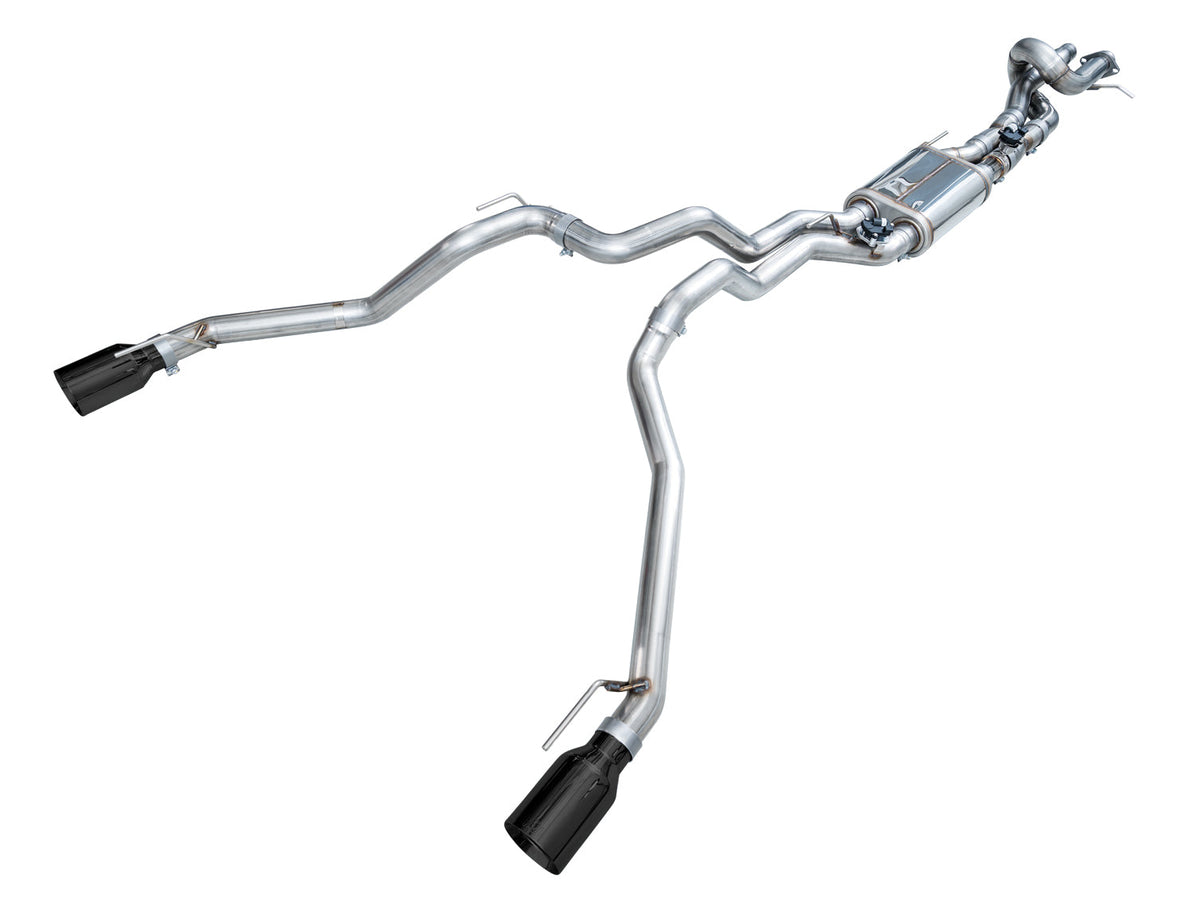 AWE SwitchPath™ Exhaust for the Ford Ranger Raptor - Diamond Black Tips