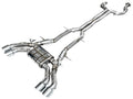 AWE 3025-42436 Cadillac CT4-V Blackwing SwitchPath exhaust with Chrome Silver tips