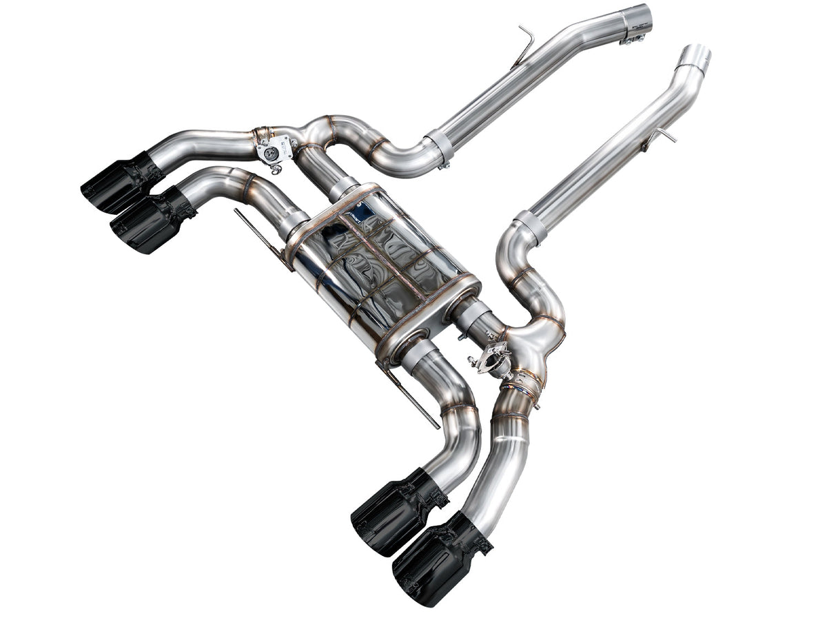 AWE 3025-43301 BMW X3 M X4 M SwitchPath axleback with Diamond Black tips