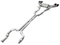 AWE 3025-43436 Cadillac CT4-V Blackwing SwitchPath exhaust with Diamond Black tips