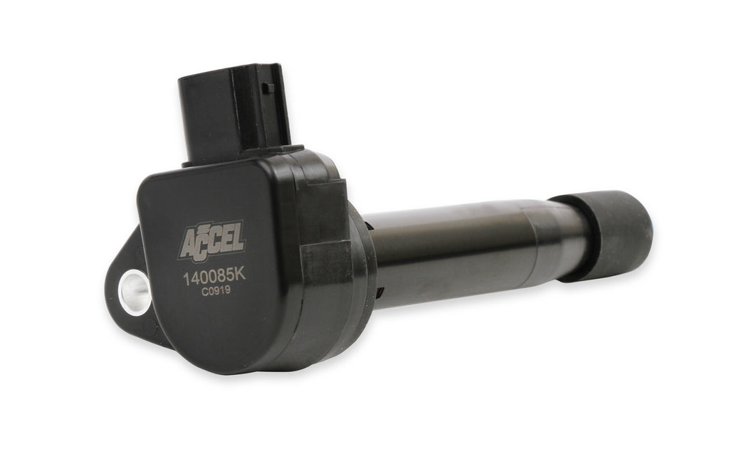 Ignition Coil - Honda and Acura 3.0, 3.2, 3.5L, 6-cylinder, Black, 6-Pack - Fits 1999 - 2010 Honda Accord, Odyssey 3.0, 3.5L and Acura CL, TL, RL with 3.2, 3.5L, 6-cylinder engines.