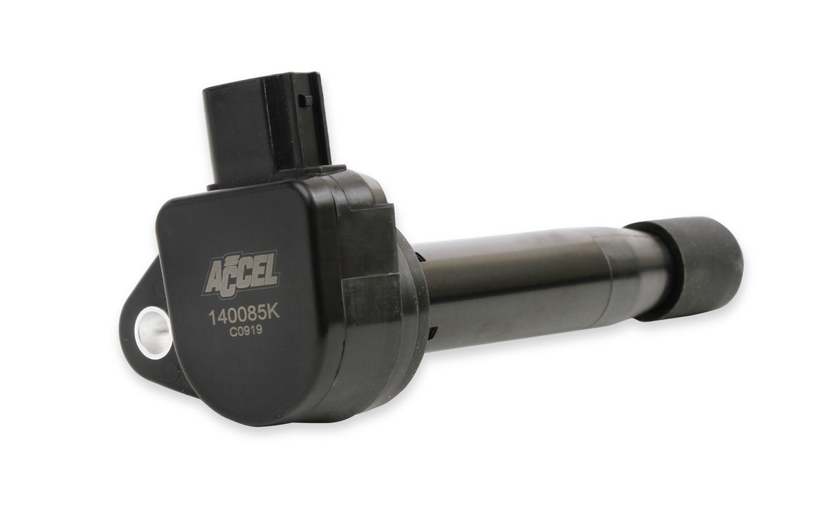 Ignition Coil - Honda and Acura 3.0, 3.2, 3.5L, 6-cylinder, Black, 6-Pack - Fits 1999 - 2010 Honda Accord, Odyssey 3.0, 3.5L and Acura CL, TL, RL with 3.2, 3.5L, 6-cylinder engines.