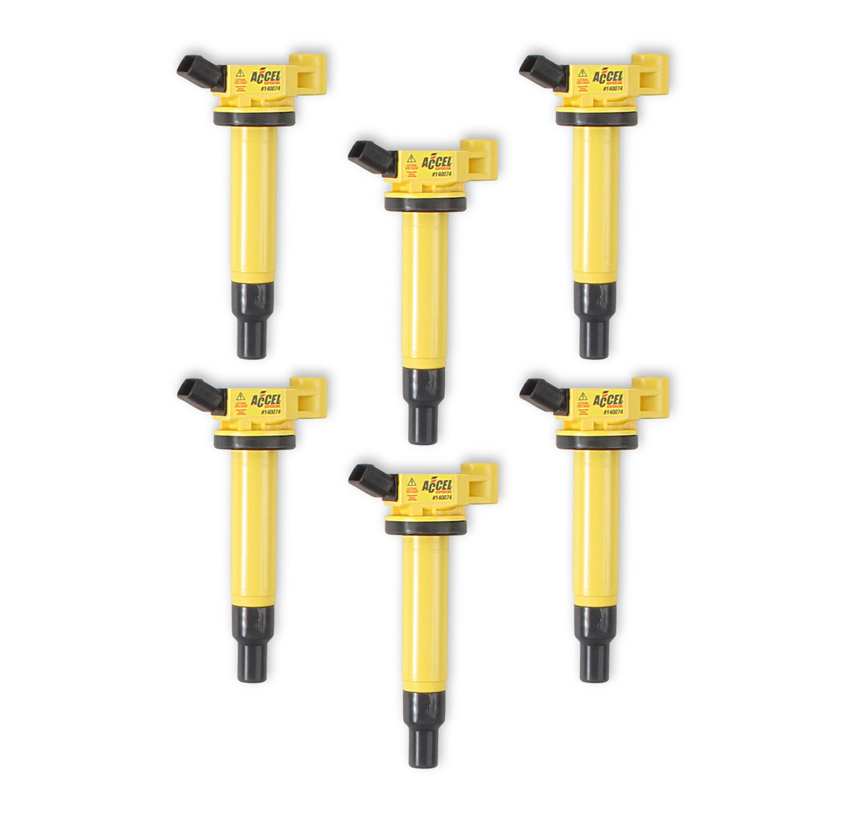 Ignition Coil - SuperCoil - Fits Toyota 3.0L - V6 - 6-Pack - Direct OEM replacement