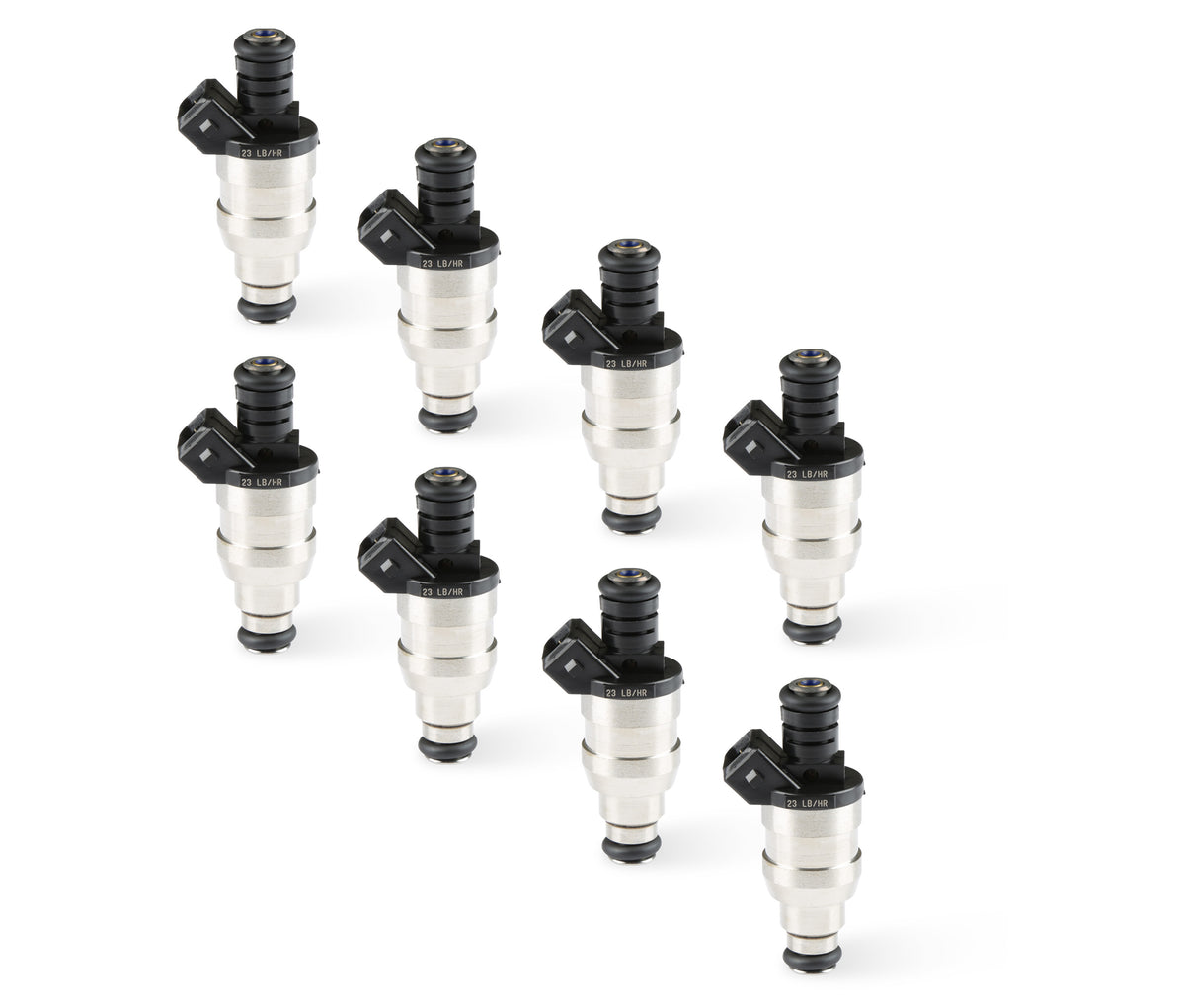 Fuel Injectors - 23 lb/hr - EV1 / Minitimer - High Impedance - Set of 8 injectors