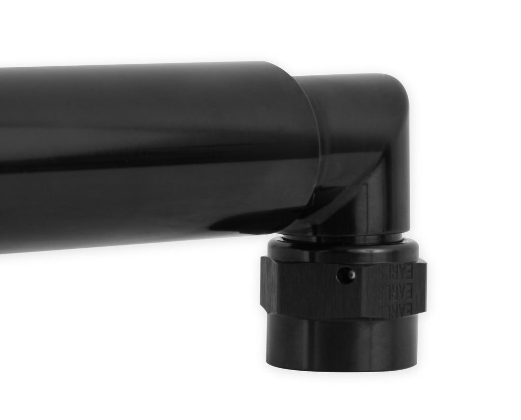 Adjustable Length Range - 6.8" to 10.5" (c/l to c/l of -12 Swivels), Billet Aluminum w/ (2) O-ring seals.  Ideal for use w/ LS0022ERL & Remote Mounted Electric Water Pump.