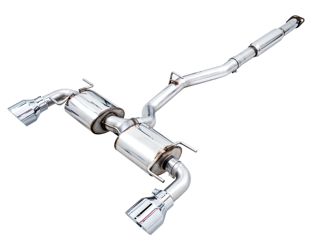 AWE Touring Edition Exhaust for Subaru BRZ / Toyota GR86 / Toyota 86 / Scion FR-S - 5" Chrome Silver Tips