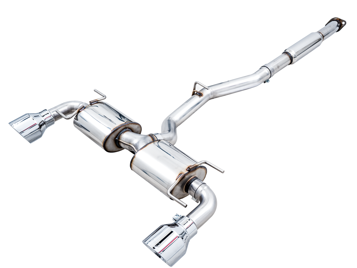 AWE Touring Edition Exhaust for Subaru BRZ / Toyota GR86 / Toyota 86 / Scion FR-S - 5" Chrome Silver Tips