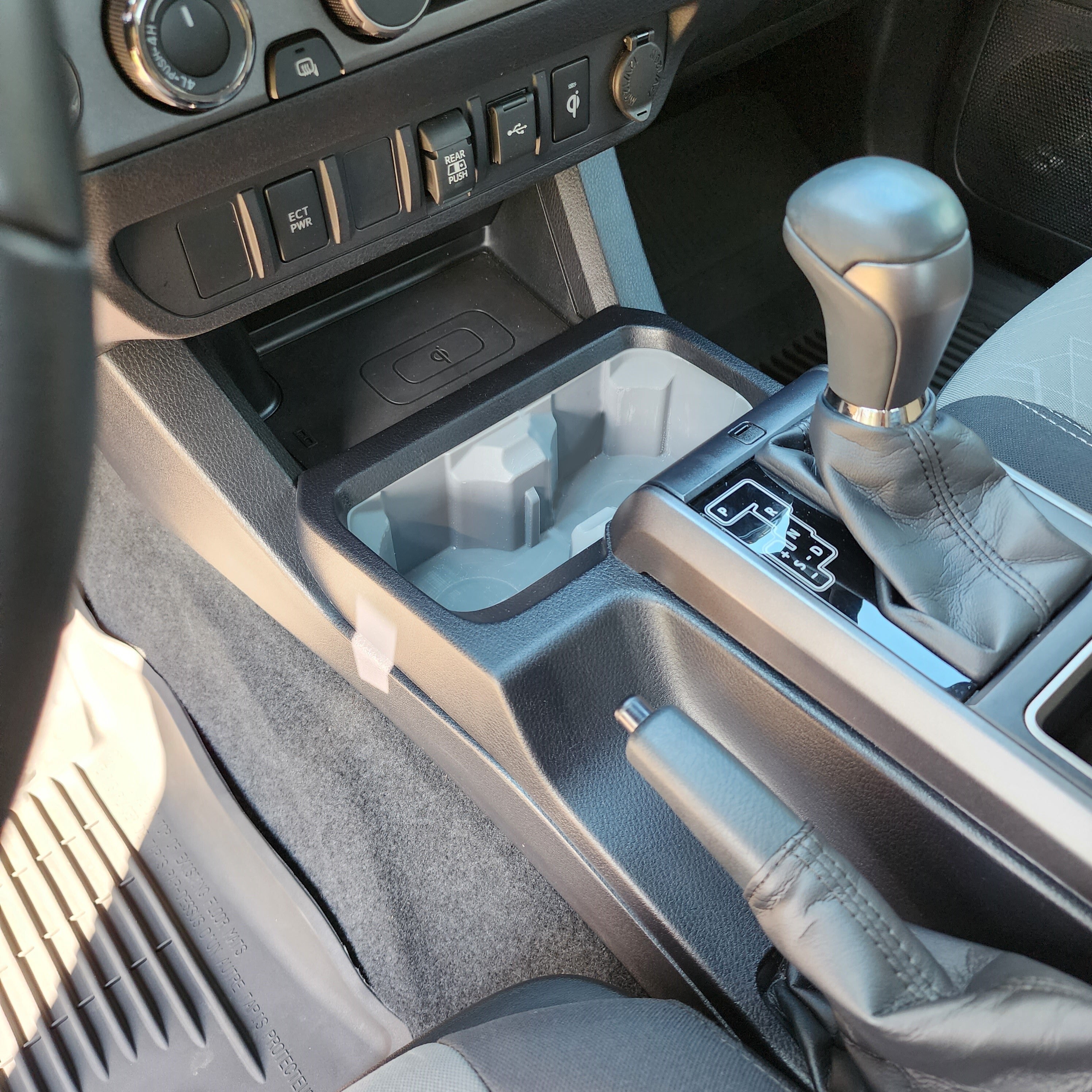 Oversize Cup Holder (2016-2023 Tacoma) - WHITE
