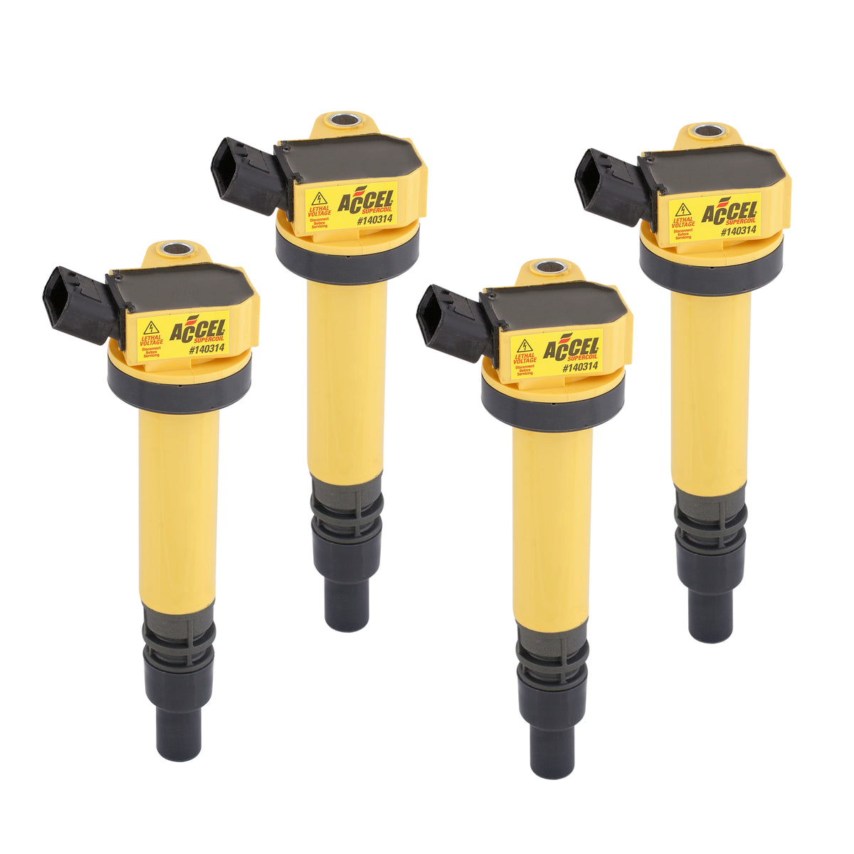 Ignition Coil - SuperCoil - Toyota 1.8L - I4 - 4-Pack - Direct OEM replacement