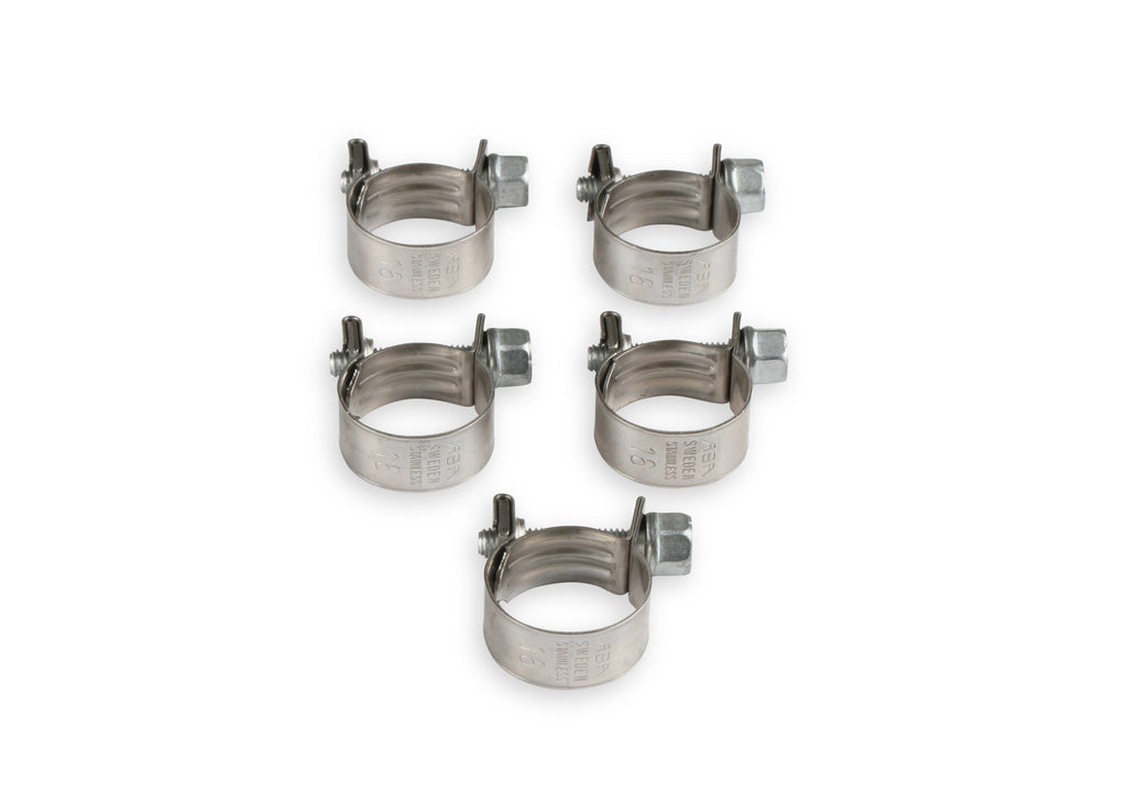 Clamps for 3/8" Vapor Guard Hose - Screw Type Clamps, Package of 5