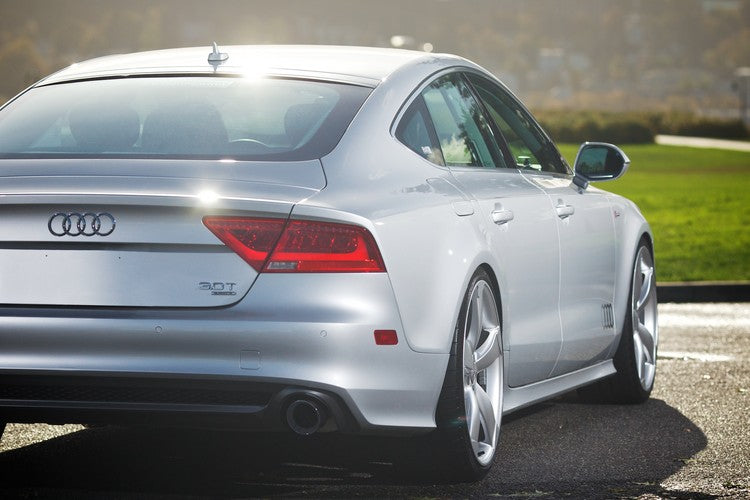 AWE Touring Edition Exhaust for Audi C7 A7 3.0T - 4" Diamond Black Tips