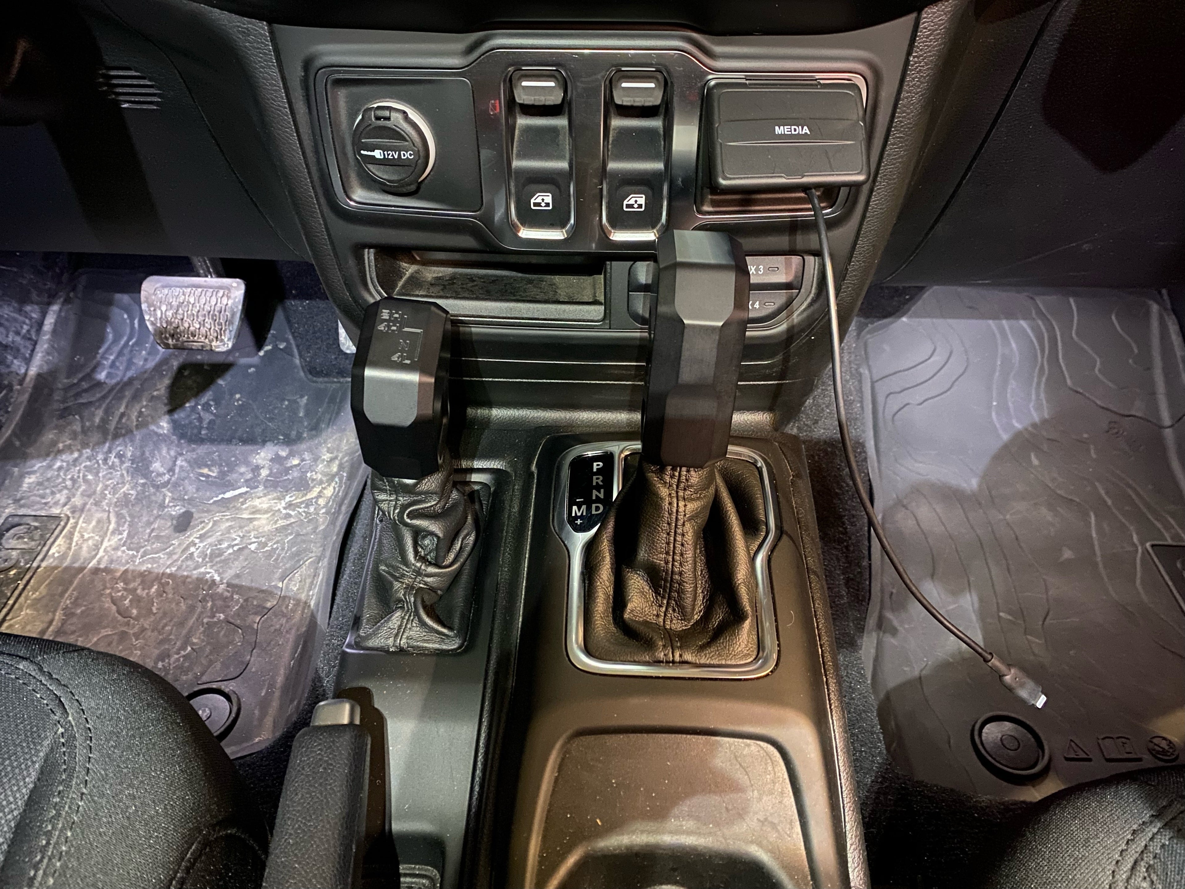 V3 Shift Knob - Automatic Wrangler JL Set - Black