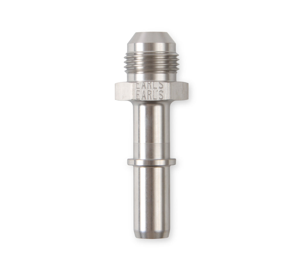 1/2" Tube Quick Connect to -8 AN Male - Stainless Steel