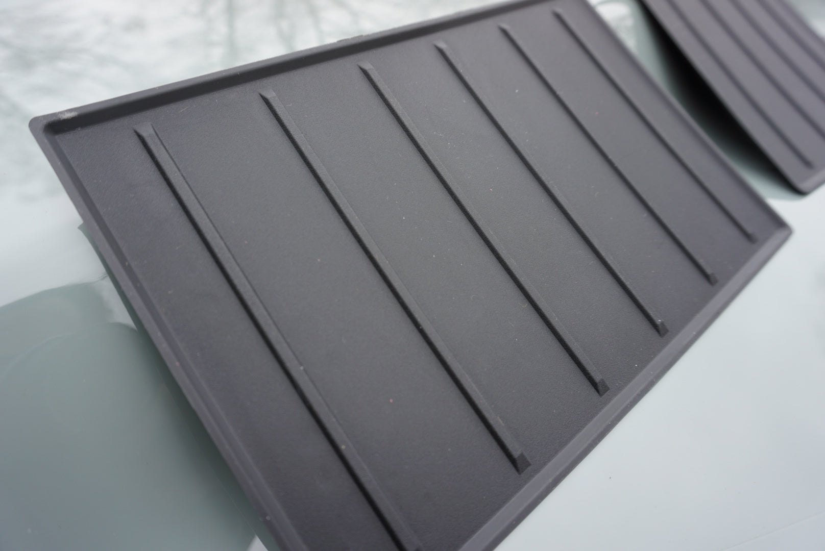 Center Console Tray Liner (2022+ Tundra SR5) - 2PC BLACK