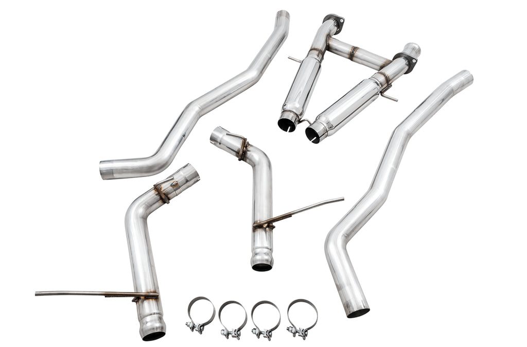 AWE Track Edition Exhaust for Jeep Grand Cherokee SRT and Trackhawk - for use with stock tips