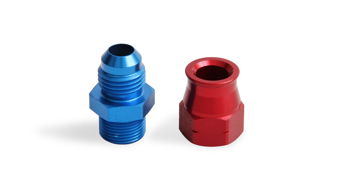 Red & Blue Anodized Lightweight Aluminum Construction. Available for Any Plumbing Situation And Many Custom Applications.