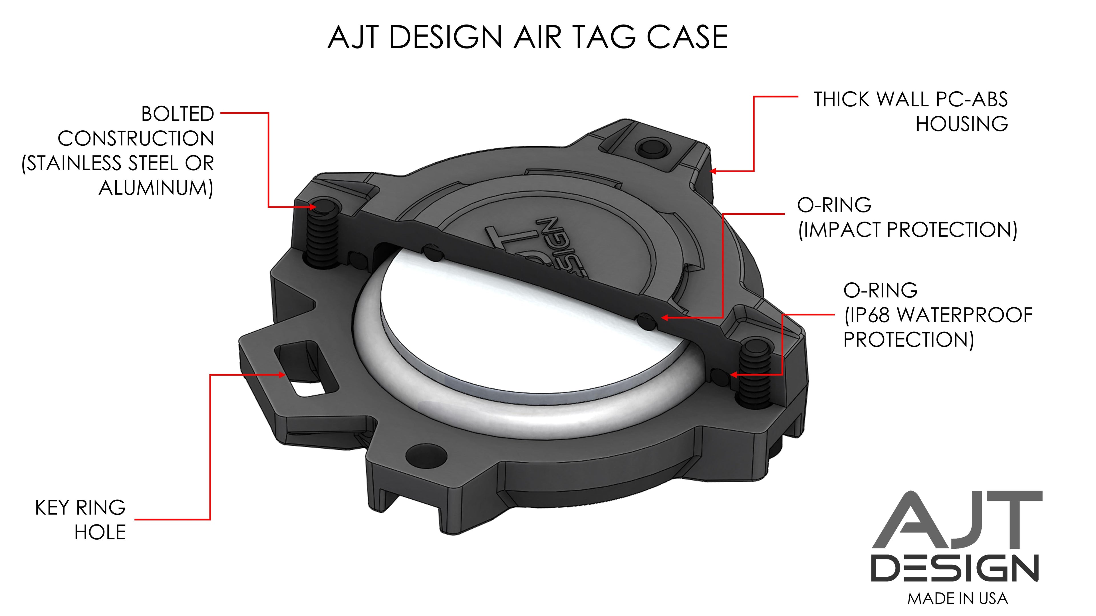 AirTag Case IF024- RED