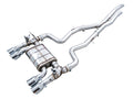 AWE SwitchPath™ Catback Exhaust for BMW F8X M3/M4 - 4" Chrome Silver Tips