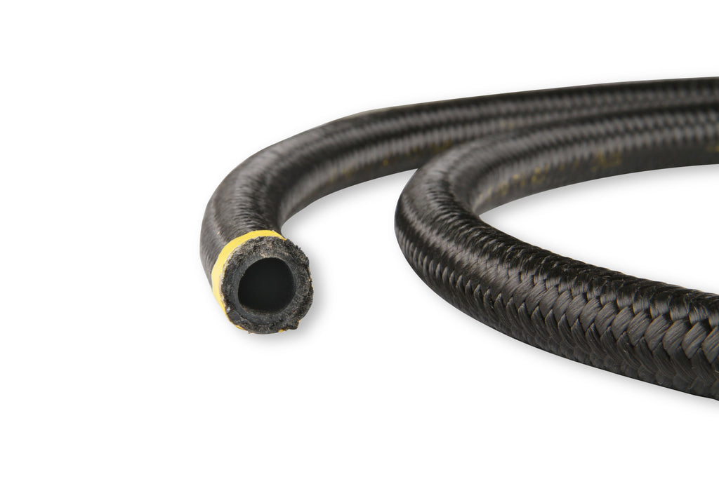 Lightweight Tough Nylon Covered High Pressure Hose. Easy to Cut and Assemble. Accepts Swivel-Seal, Auto-Crimp & Auto-Fit Hose Ends.