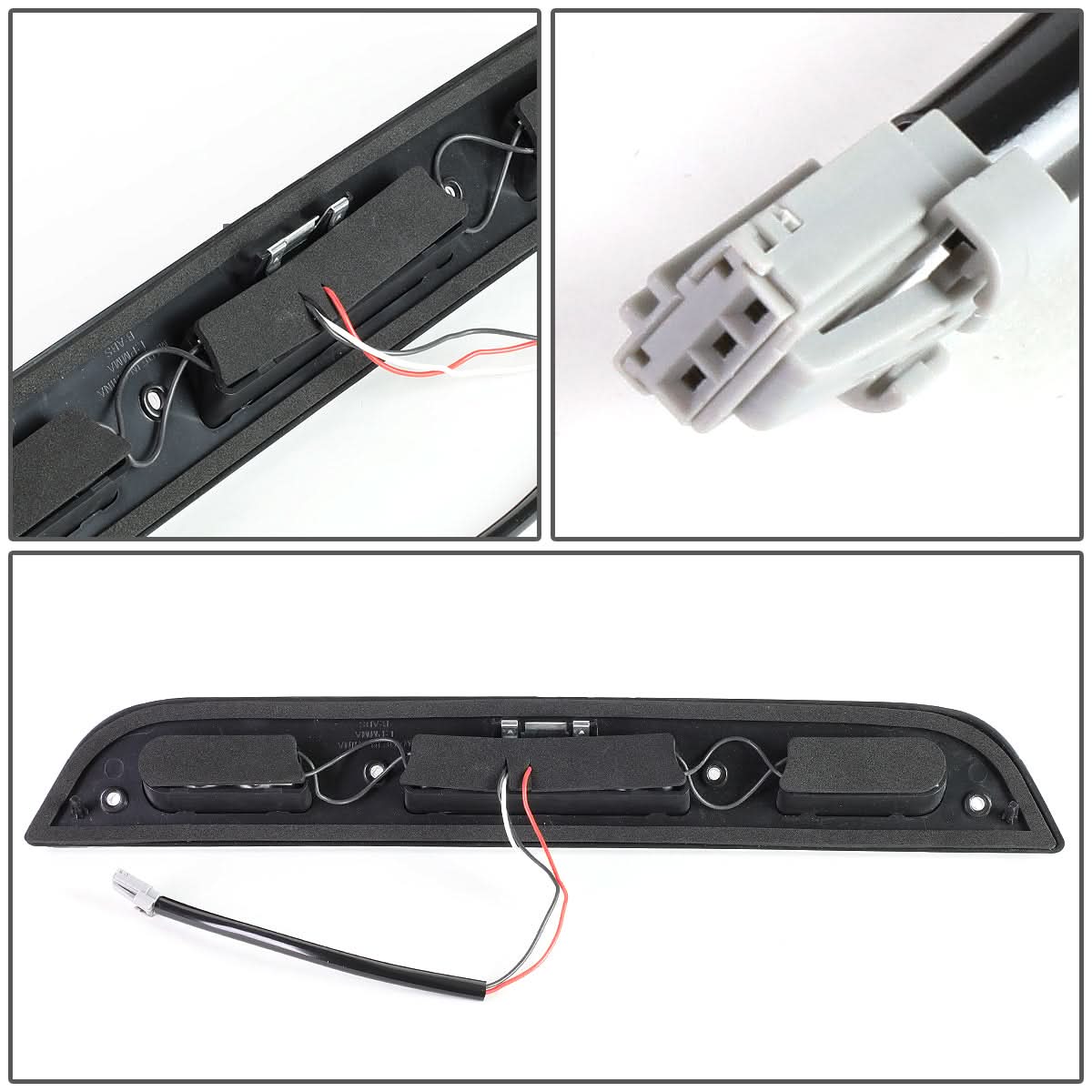 15-20 Ford F-150/F-250/F-350/F-450/F-550 LED Third Brake Light - Black/Smoke