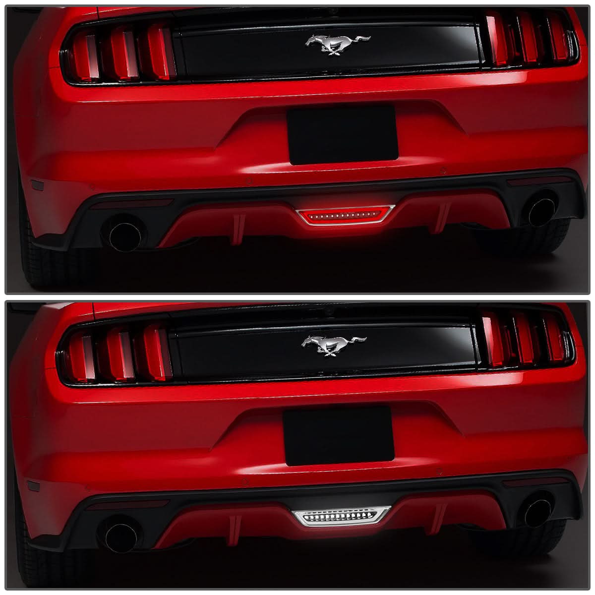 2015-2018 Ford Mustang 3rd Brake Light - LED Black