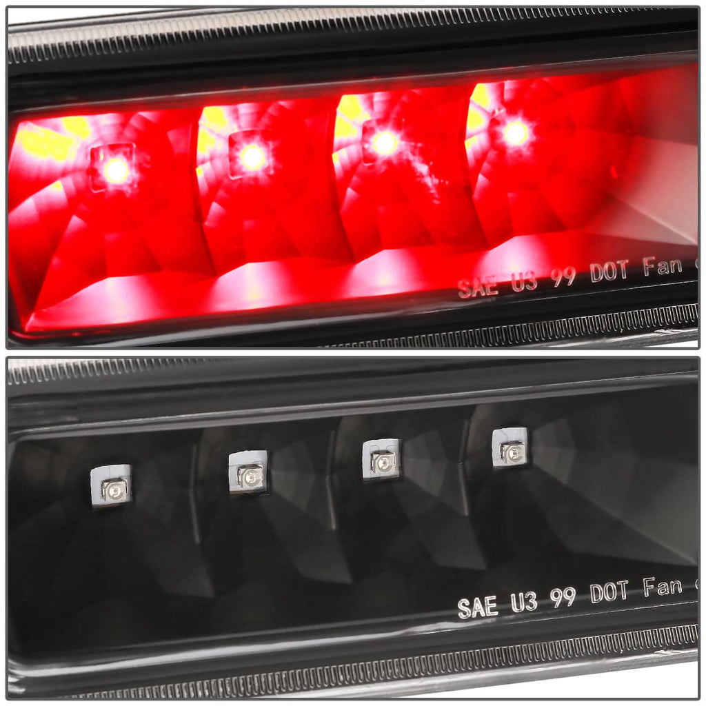 99-04 Jeep Grand Cherokee LED 3rd Brake Light - Black