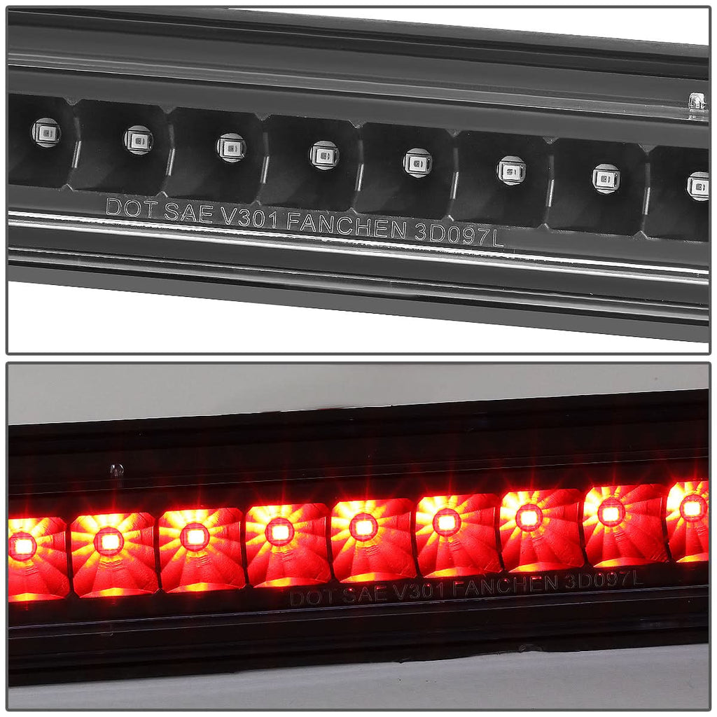 05-15 Nissan Armada LED 3rd Brake Light - Black