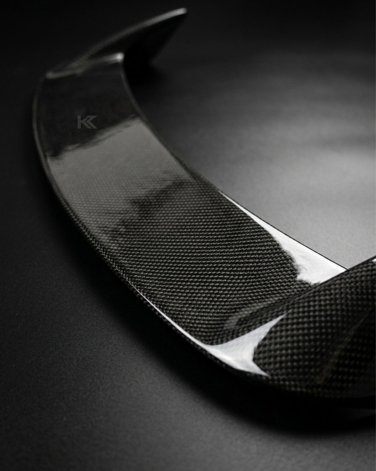 2012–2018 Audi Q3 8U Rear Roof Spoiler Extension – Carbon Fiber