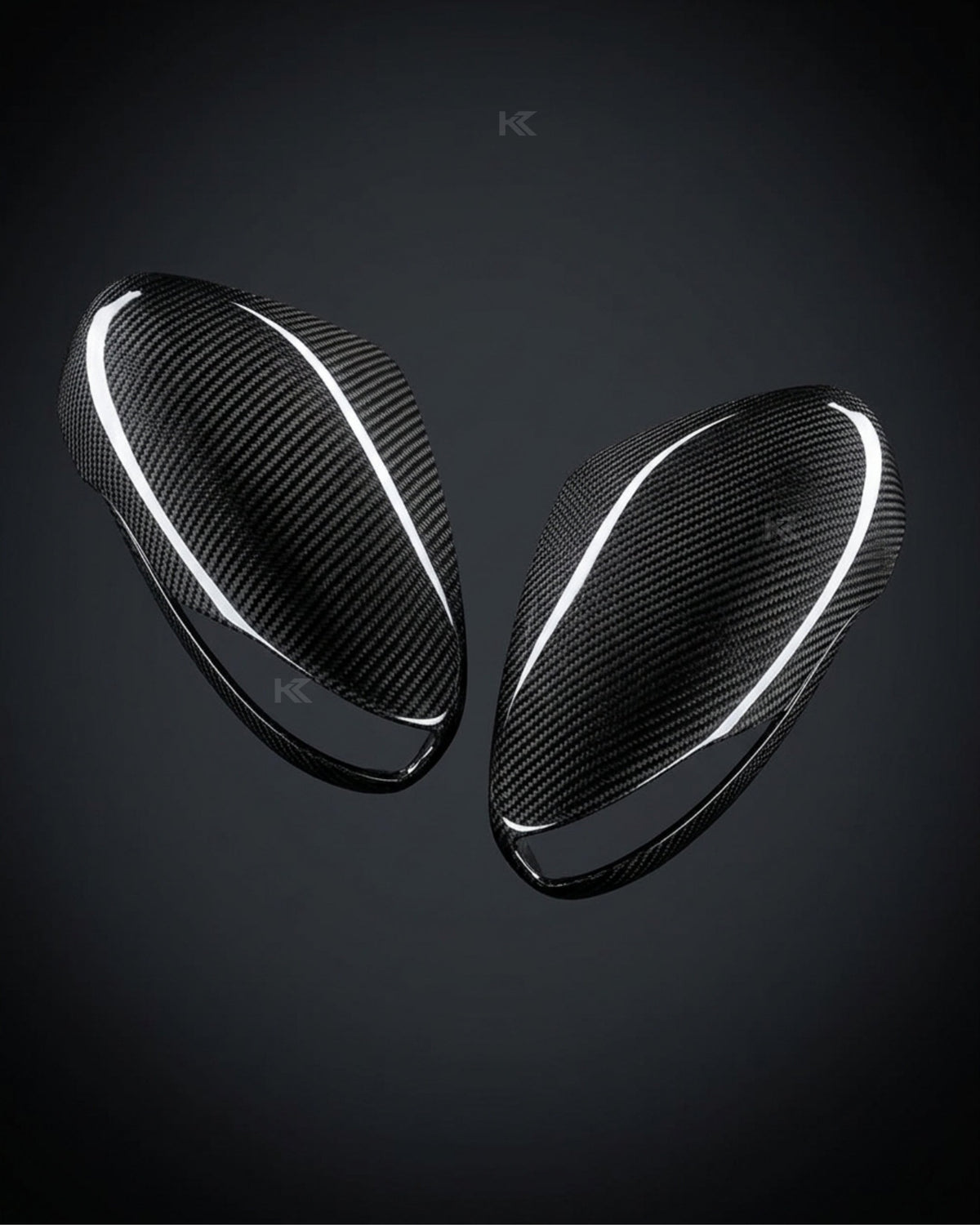 2013–2016 Volkswagen Scirocco Side Mirror Covers – Carbon Fiber