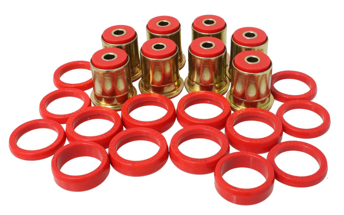 Energy Suspension 3.3132R red rear control arm bushing kit