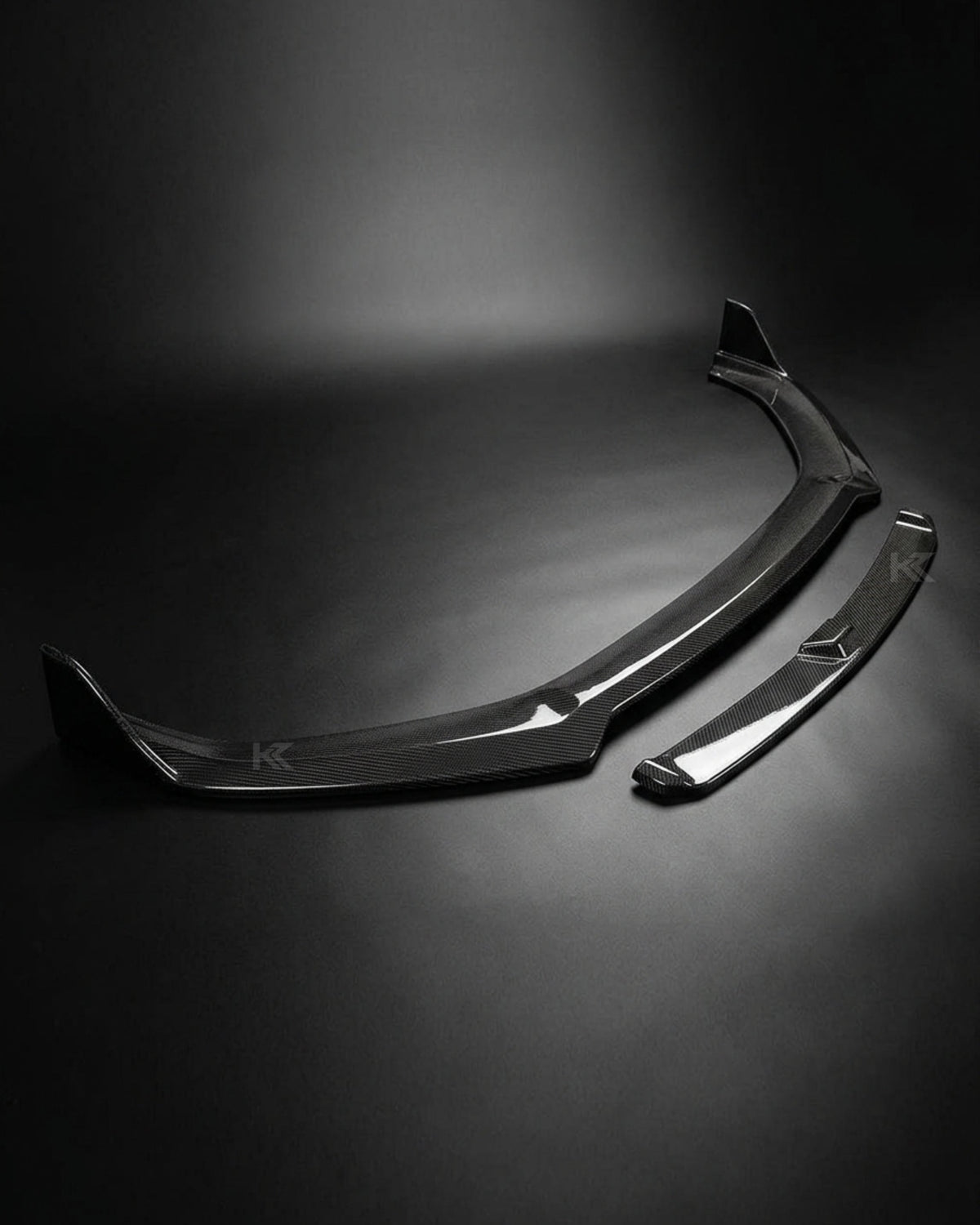 2017–2019 Audi A5 S-Line / S5 B9 Front Bumper Diffuser Lip – Carbon Fiber