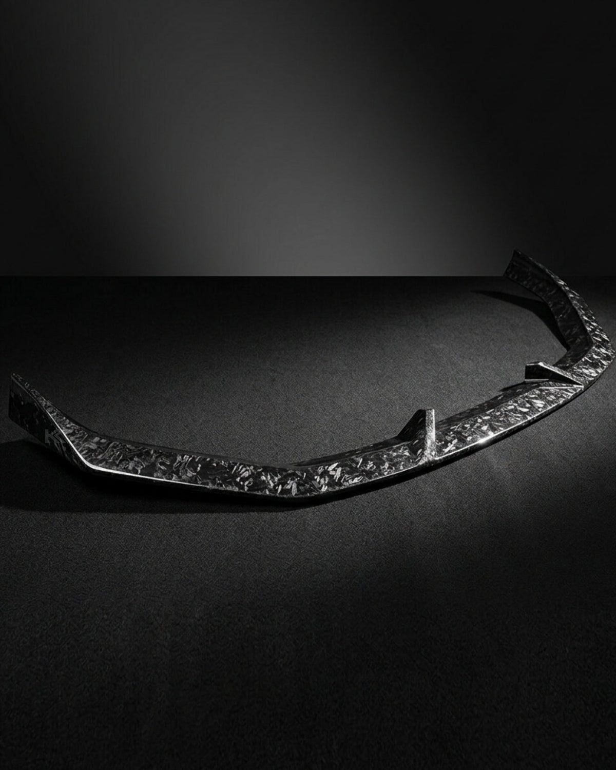 2017–2019 Audi RS3 8V Sedan Front Bumper Lip – Forged Carbon Fiber