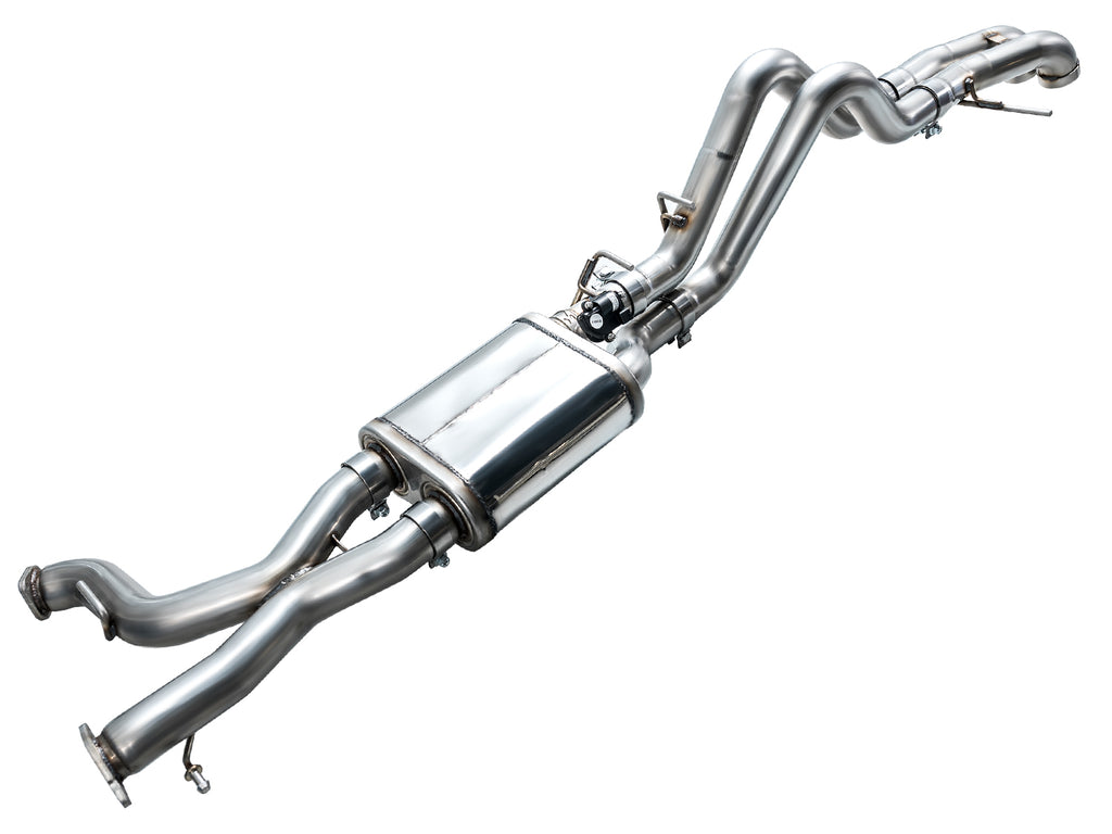 AWE SwitchPath Exhaust for Ford Bronco Raptor - Dual BashGuards