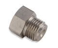 Hardline Reducer - Stainless Steel - 9/16"-18 Inverted Flare Male to 1/2"-20 Inverted Flare Female for 3/16" Tubing.