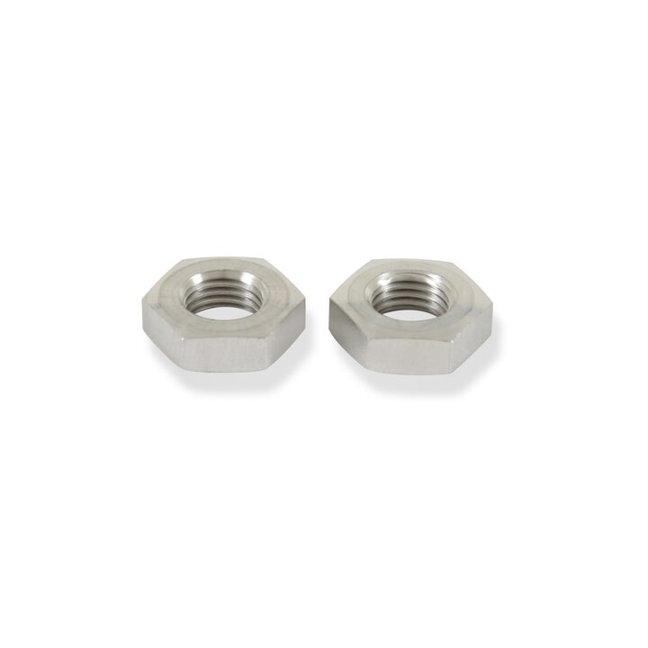 -3 AN Stainless Steel Bulkhead Nut, Package of 2.