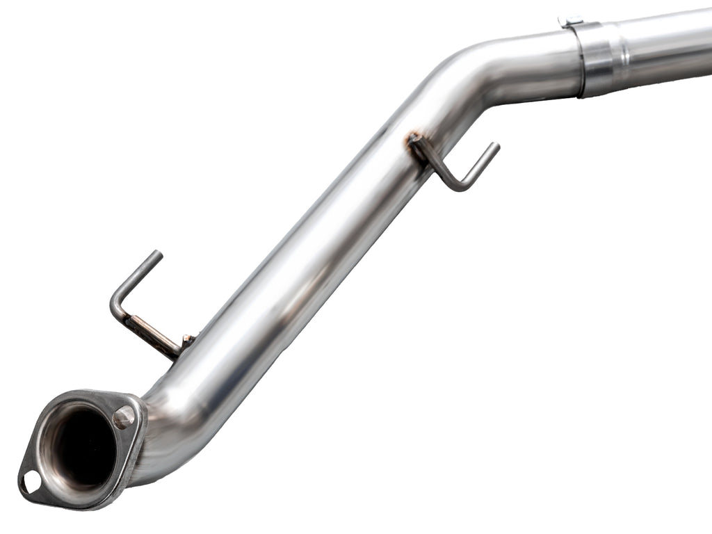 AWE 0FG Exhaust for 4th Gen Toyota Tacoma - Dual Chrome Silver Tips