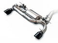 AWE Touring Edition Axleback Exhaust for BMW F22 M235i / M240i - 4" Diamond Black Tips