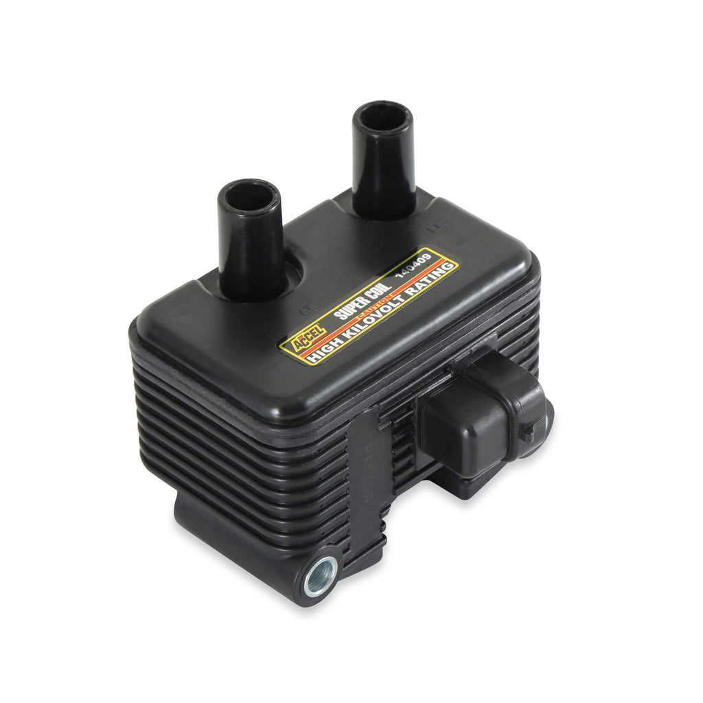 Super Coil - Twin Cam - Black - Ignition Coil, Super Coil, .5 Ohms Resistance, Black, Each