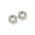 -3 AN Stainless Steel Bulkhead Nut, Package of 2.