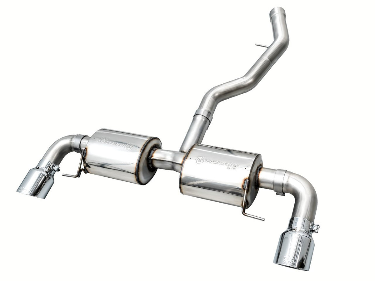 AWE Touring Edition Axleback Exhaust for BMW G2X 330i/430i - 4.5” Chrome Silver Tips