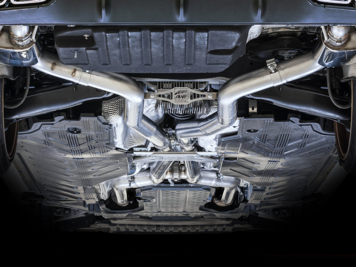 AWE SwitchPath™ Exhaust System for '19-'21 Mercedes-Benz W205 AMG C63/S Sedan - Dynamic Performance Exhaust cars (no tips)
