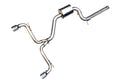 AWE Track Edition Exhaust for VW MK7 GTI - Chrome Silver Tips