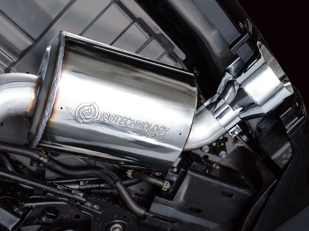 AWE Touring Edition Exhaust for Nissan Z - 5” Chrome Silver Tips
