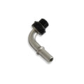 -6 AN O-Ring Port Male to 3/8" Tube OE (Original Equipment) Style - Stainless Steel & Back Aluminum Construction. Ideal for Use w/ Stock Fuel Hose & Billet Aluminum Fuel Rails, or Fuel Module.