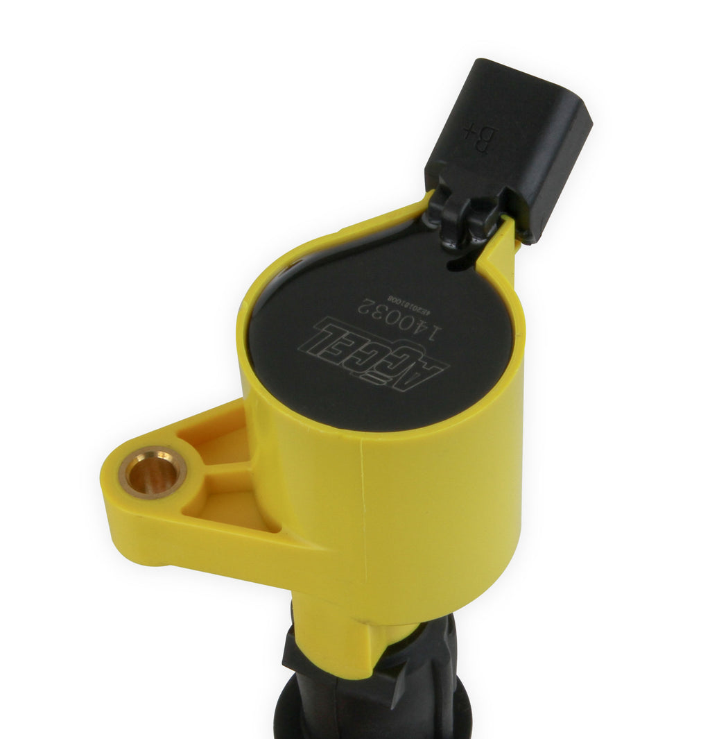 Ignition Coil-SuperCoil-1998-2008 Ford 4.6L/5.4L/6.8L 2-valve- Yellow-Individual - brand Super Coils feature advanced bobbin technology