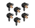 Ignition Coil - SuperCoil-2010-2016 Ford EcoBoost 3.5L V6- 6-Pack (3-Pin)- Black - brand SuperCoil feature advanced bobbin technology