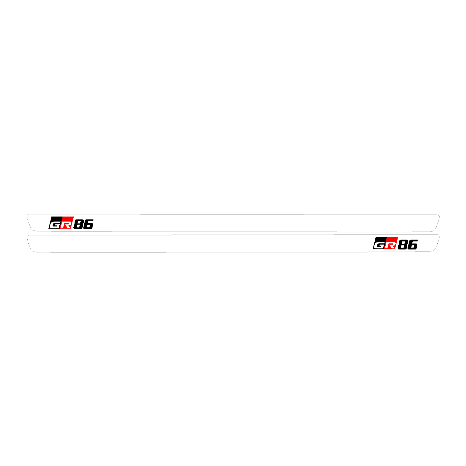 3D Carbon Door Sill Overlay Part 1 (Lower) - 2022+ BRZ / GR86