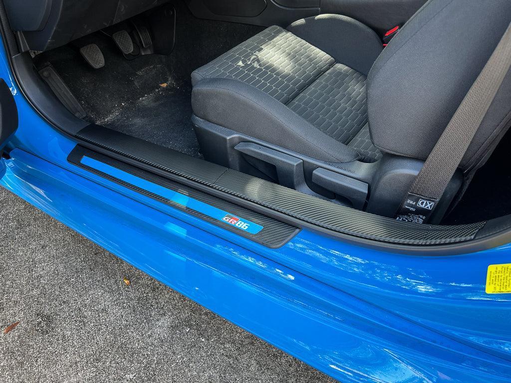 3D Carbon Door Sill Overlay Part 2 (Upper) - 2022+ BRZ / GR86