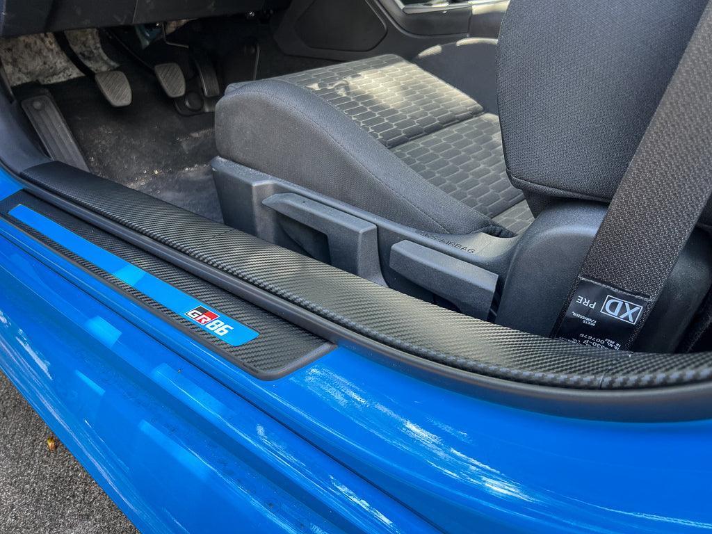 3D Carbon Door Sill Overlay Part 2 (Upper) - 2022+ BRZ / GR86